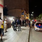 En este comedor en el barrio Machalilla se registró el asesinato de la mujer.--