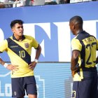La selección de Ecuador está perdiendo ante Argentina.