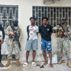 Las detenciones se lograron durante un patrullaje preventivo en la cooperativa Guayas y Quil, al sur de Guayaquil.