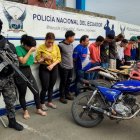 Los detenidos fueron presentados por las autoridades