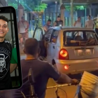 Jonathan Xavier Freire Triana fue atacado cuando iba con su pareja y su niño.