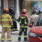 El lugar fue cercado mientras sacaban el cadáver del restaurante.