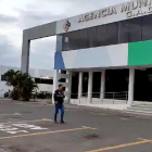 Personal policial llegó a realizar el cierre del perímetro.