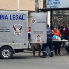 El cuerpo de la víctima fue levantado por personal de medicina legal.