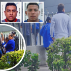 Familiares de los occisos llegaron a la morgue para retirar los cadáveres.  Evitaron dar declaraciones.