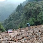 La carretera Paute-Guarumales-Méndez permanece cerrada al tránsito vehicular.