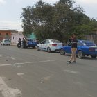 En la zona, agentes policiales recabaron indicios balísticos.