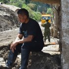 Luis Chango perdió a toda su familia el domingo 16 de junio, en Quilloturo.