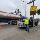 La ATM utilizó medidores de velocidad portátiles para comprobar que los fotorradares realizaran capturas acertadas.