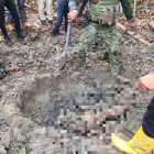 El cadáver ya estaba en estado de descomposición.