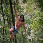 Pitiuruk es conocido como el 'Tazán ecuatoriano'.