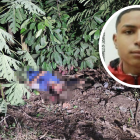 El cuerpo del motorizado quedó en los matorrales. La motocicleta que la cual se movilizaba desapareció.