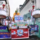 Treinta y nueve instituciones educativas rindieron homenaje a Machala
