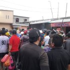 La gente se alarmó cuando ocurrió el hecho violento.