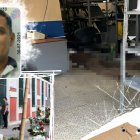 César López, administrador del cementerio, fue asesinado dentro de su oficina.