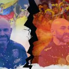 Félix Sánchez en 90 minutos puede escribir dos historias diferentes.