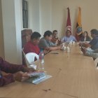 Reunión del Frente Unitario de Trabajadores.