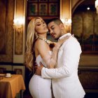 Jasú Montero y Alejandro Montes De Oca, los cantantes en el lanzamiento de su nuevo tema.