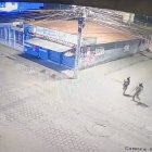 Cámaras de seguridad captaron el incidente.