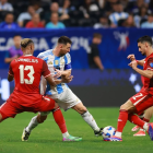 Ambas selecciones se enfrentaron en fase de grupo. Argentina se impuso 2-0.