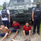 La Policía detuvo a los sospechosos del doble delito.