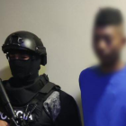 Un presunto extorsionador fue detenido.