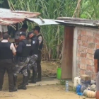 La Policía realizó el levantamiento del cadáver.