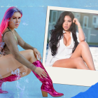 Zully Guillén y Verónica Saltos enfrentadas.