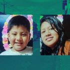 La madre tiene 31 años, con cabello negro y ojos cafés.