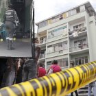 Policía recogió indicios en el lugar donde se registró el hecho de sangre.