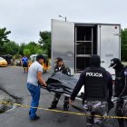 Medicina Legal hizo el levantamiento de cadáver, en Cisne 2.