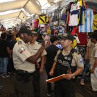 Policías realizan rondas en los puntos más concurridos de la Bahía, como parte del plan.