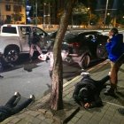 La Policía Nacional del Ecuador informó de la detención de un grupo de sospechosos, en el sur de Quito.