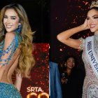 Nadia Mejía y Mara Topic en el Miss Universo Ecuador.