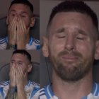 Lionel Messi llorando, la imagen que recorrió el mundo.