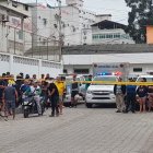 El cuerpo  del muchacho fue llevado a la morgue local.