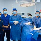 Personal médico que atendió el caso