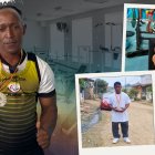 Ángel Corozo es arquero de la selección de talla baja de Ecuador y también deportistas de levantamiento de pesas.