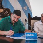 El convenio de se firmó en el Municipio de Guayaquil, con la presencia del alcalde Aquiles Álvarez.
