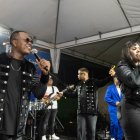 Los integrantes del grupo salsero Cuarto Grado serán parte del show que se realizará hoy, en Santo Domingo de los Tsáchilas.