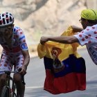 Richard Carapaz del EF Education - EasyPost se coronó como el Rey de la montaña del Tour de Francia.