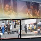 El pasado 12 de julio, varios ciudadanos que viajaban en un bus grabaron los restos humanos hallados en el noroeste de Guayaquil.