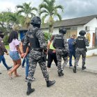 Los detenidos fueron presentados por la Policía Nacional