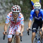 Richard Carapaz del EF Education - EasyPost el más combativo del Tour de Francia.