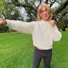 Fernando Villarroel en su personaje de Eco-Vinia.