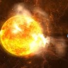 Las tormentas solares son un riesgo para la vida en la Tierra.
