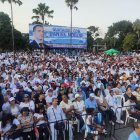 El presidente de Ecuador, Daniel Noboa, en la sesión solemne de Guayaquil.