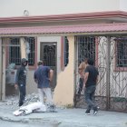 El conductor impactó contra esta vivienda, cercana a su domicilio.