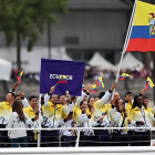 Ecuador ya ha pasado por el Sena en la inauguración de los Juegos Olímpicos.