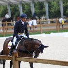 El jinete ecuatoriano Ronald Zabala junto a su binomio Forever Young Wundermaske.